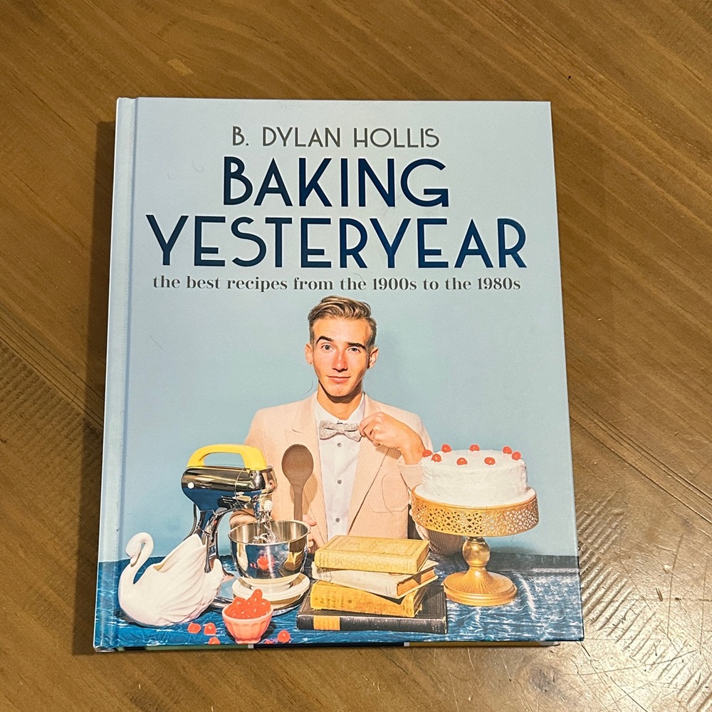 Baking Yesteryear Cookbook by - Blue Cover